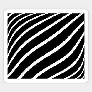 Abstract - black and white. Sticker